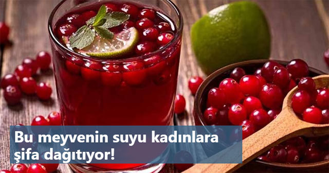Bu Meyvenini Suyu Kadınlara Şifa Dağıtıyor !!!
