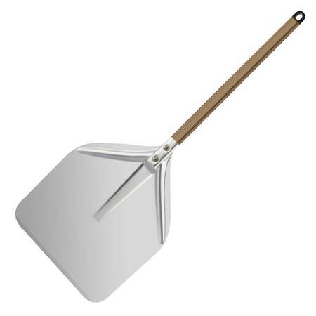 Abm Eco Pizza Küreği, Alüminyum, 33 Cm, Kısa Sap Abm Eco Pizza Küreği, Alüminyum, 33 Cm, Kısa Sap