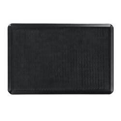 Al Metal - Almetal İtalyan Açılı Tava, 40x80x1 Cm Kaplamalı Siyah Alüminyum Delikli