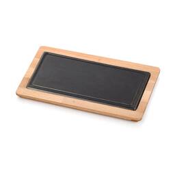 Altınbaşak - Altınbaşak Döküm Demir Steak Sunum, Nonstick Nihale Seti, 30x16 Cm