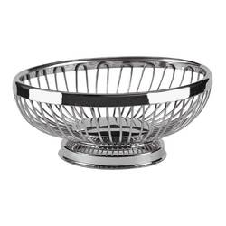 Altınbaşak - Altınbaşak Ekmek ve Meyve Sepeti, Oval Paslanmaz 25 Cm