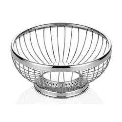 Altınbaşak - Altınbaşak Ekmek ve Meyve Sepeti, Yuvarlak Paslanmaz 17 Cm