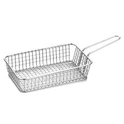 Altınbaşak - Altınbaşak Paslanmaz Dikdörtgen Örgü Sunum Sepeti 20x12x5