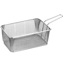 Altınbaşak - Altınbaşak Paslanmaz Dikdörtgen Sunum Sepeti Derin 20x12x8