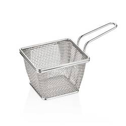 Altınbaşak - Altınbaşak Paslanmaz Mini Kare Telli Fritöz Sepeti 10x8x7