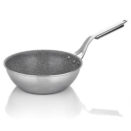 Altınbaşak Silver Star Granit Wok Tava 28x9 Cm