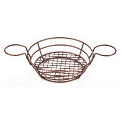 Altınbaşak - Altınbaşak Sunum Sepeti, Rustik Bakır 21 Cm