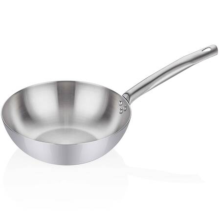 Altınbaşak Wok Tava, Multi Metal Çelik 24 Cm