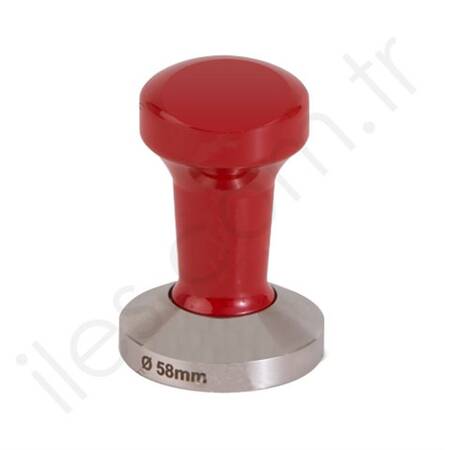 Aluminyum Saplı Tamper Kırmızı 58 mm