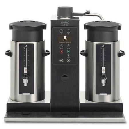 Animo ComBi-Line Filtre Kahve Makinesi, CB 2x10 Silindirik, 20 L