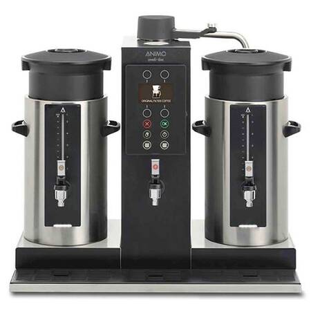 Animo ComBi-Line Filtre Kahve Makinesi, CB 2x10 W Silindirik, 20 L