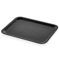 Arcoform - Arcoform Servis Tepsisi, Kaymaz, Siyah, 24x34 Cm