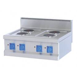ATALAY - Atalay 600 Seri 4 Lü Setüstü Elektrikli Ocak 80x60x30 Cm ATALAY - Atalay 600 Seri 4 Lü Setüstü Elektrikli Ocak 80x60x30 Cm