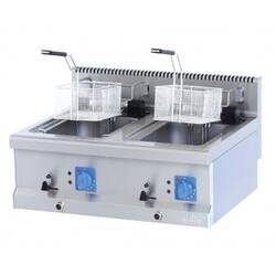 ATALAY - Atalay 600 Seri Elektrikli Fritöz 9+9 Litre ATALAY - Atalay 600 Seri Elektrikli Fritöz 9+9 Litre