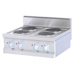 ATALAY - Atalay 700 Seri 4 Lü Setüstü Elektrikli Ocak 80x70 Cm ATALAY - Atalay 700 Seri 4 Lü Setüstü Elektrikli Ocak 80x70 Cm