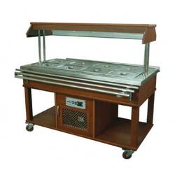 ATALAY - Atalay Saladbar 4 Küvet Kapasiteli