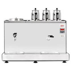 Ateşe Aspendos Smart Çay Makinesi, Static Boya Elektrikli 3 Demlik - Thumbnail