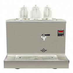 Ateşe - Ateşe Cappadocia Smart Çay Makinesi, İnox Elektrikli 3 Demlik Ateşe - Ateşe Cappadocia Smart Çay Makinesi, İnox Elektrikli 3 Demlik