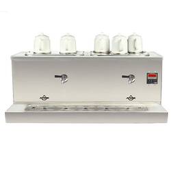 Ateşe - Ateşe Cappadocia Smart Çay Makinesi, İnox Gazlı Elektrikli 5 Demlik Ateşe - Ateşe Cappadocia Smart Çay Makinesi, İnox Gazlı Elektrikli 5 Demlik