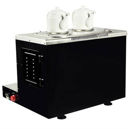 Ateşe Cappadocia Smart Çay Makinesi, Static Boya Gazlı Elektrikli 2 Demlik