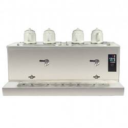 Ateşe - Ateşe Cappadocia Smart Plus Çay Makinesi, İnox Gazlı Elektrikli 4 Demlikli Ateşe - Ateşe Cappadocia Smart Plus Çay Makinesi, İnox Gazlı Elektrikli 4 Demlikli