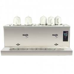 Ateşe - Ateşe Cappadocia Smart Plus Çay Makinesi, İnox Gazlı Elektrikli 5 Demlikli Ateşe - Ateşe Cappadocia Smart Plus Çay Makinesi, İnox Gazlı Elektrikli 5 Demlikli