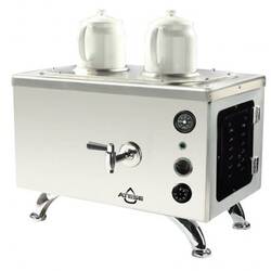 Ateşe - Ateşe Efes Analog Çay Makinesi, İnox Elektrikli 2 Demlik (1)
