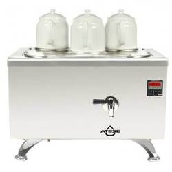 Ateşe - Ateşe Efes Smart Çay Makinesi, İnox Elektrikli 3 Demlik (1)
