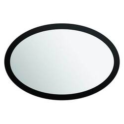 BİRADLI - Biradlı Açık Büfe Pleksi Aynalı Teşhir Standı Elips 40x60x5 Cm