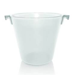 BİRADLI - Biradlı Akrilik Şişe Kovası Beyaz 28x23x23 Cm BİRADLI - Biradlı Akrilik Şişe Kovası Beyaz 28x23x23 Cm