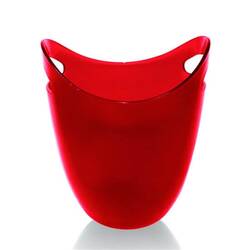 BİRADLI - Biradlı Akrilik Şişe Kovası Kırmızı 22x21x26 Cm BİRADLI - Biradlı Akrilik Şişe Kovası Kırmızı 22x21x26 Cm