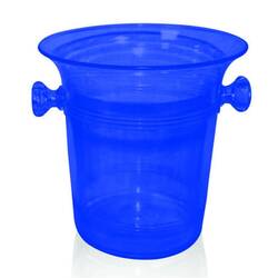 BİRADLI - Biradlı Akrilik Şişe Kovası Mavi 21x21.5 Cm