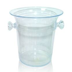 BİRADLI - Biradlı Akrilik Şişe Kovası Şeffaf 21x21.5 Cm BİRADLI - Biradlı Akrilik Şişe Kovası Şeffaf 21x21.5 Cm