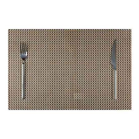 Biradlı Amerikan Servis, Bej Pvc 30X45 Cm