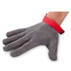 BİRADLI - Biradlı Çelik Eldiven, M Beden, Kırmızı