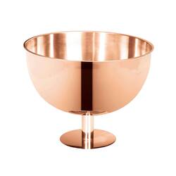 BİRADLI - Biradlı Çelik Punch Kase, Bakır, 16x18 Cm