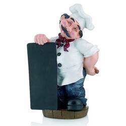 BİRADLI - Biradlı Dekoratif Aşcı Figür 47 Cm BİRADLI - Biradlı Dekoratif Aşcı Figür 47 Cm
