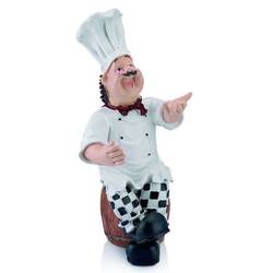 BİRADLI - Biradlı Dekoratif Aşcı Figür 66 Cm