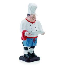 BİRADLI - Biradlı Dekoratif Aşcı Figürü 70 Cm