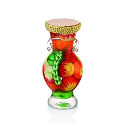 BİRADLI - Biradlı Dekoratif Cam Şişe 25 Cm BİRADLI - Biradlı Dekoratif Cam Şişe 25 Cm