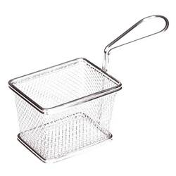 BİRADLI - Biradlı Patates Sunum Sepeti, Kare 10x7.5 Cm