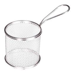 BİRADLI - Biradlı Patates Sunum Sepeti, Yuvarlak, 9x8.5 Cm