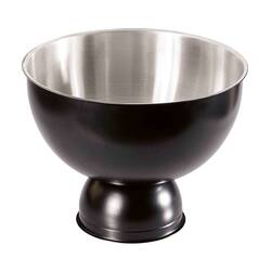 BİRADLI - Biradlı Punch Kasesi, Çelik, Siyah, 28x24 Cm