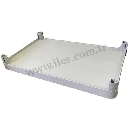 Biradlı Servis Arabası Alt Tabla, Gri Biradlı Servis Arabası Alt Tabla, Gri
