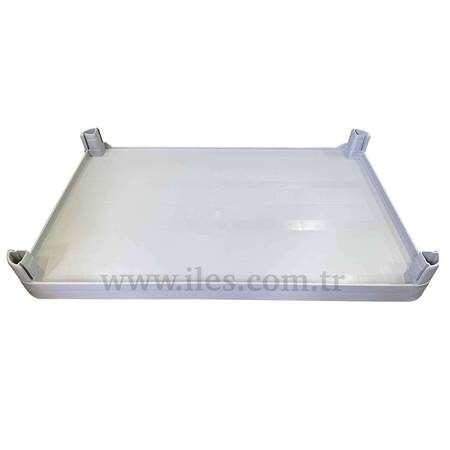 Biradlı Servis Arabası Alt Tabla, Gri Biradlı Servis Arabası Alt Tabla, Gri