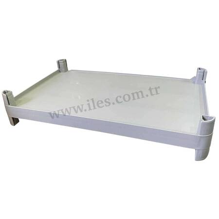Biradlı Servis Arabası Orta Tabla, Gri Biradlı Servis Arabası Orta Tabla, Gri