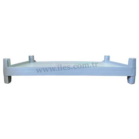 Biradlı Servis Arabası Orta Tabla, Gri Biradlı Servis Arabası Orta Tabla, Gri