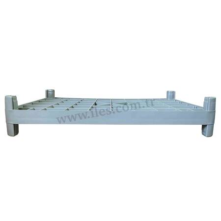 Biradlı Servis Arabası Orta Tabla, Gri Biradlı Servis Arabası Orta Tabla, Gri