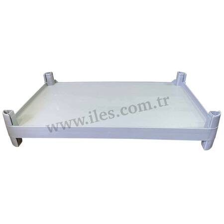 Biradlı Servis Arabası Orta Tabla, Gri Biradlı Servis Arabası Orta Tabla, Gri