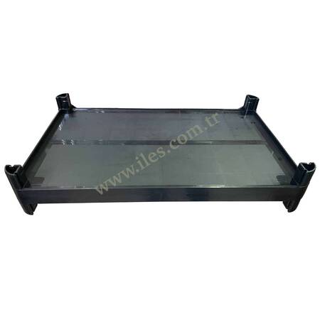 Biradlı Servis Arabası Orta Tabla, Siyah Biradlı Servis Arabası Orta Tabla, Siyah
